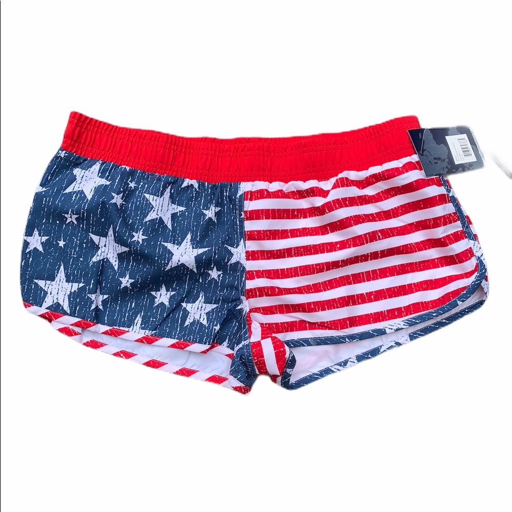 NEW JULY 4th SWIM SHORTS XL
